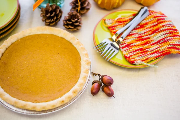 Pumpkin pie — Stock Photo, Image