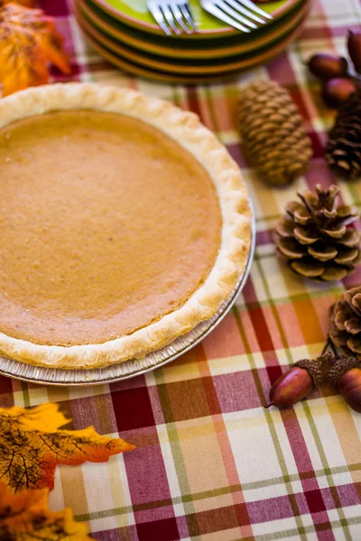 Torta de abóbora — Fotografia de Stock