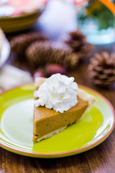 Pumpkin pie — Stock Photo, Image