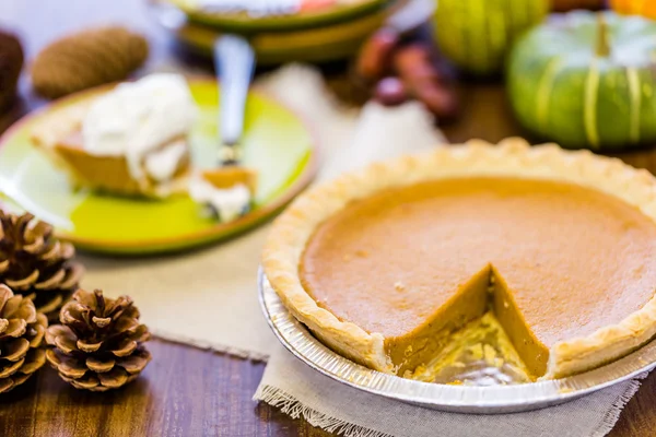 Torta de abóbora — Fotografia de Stock