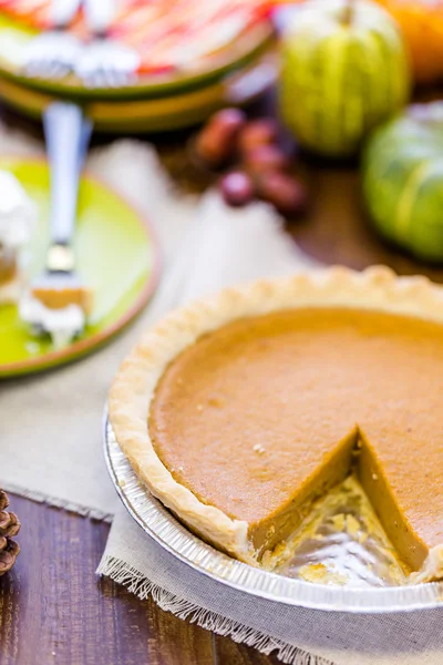 Torta de abóbora — Fotografia de Stock