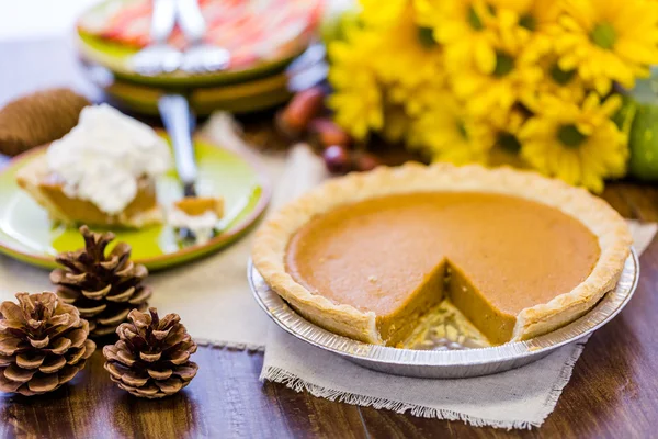 Torta de abóbora — Fotografia de Stock