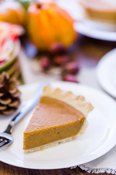 Pumpkin pie — Stock Photo, Image