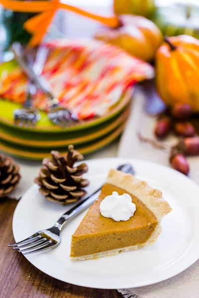 Torta di zucca — Foto Stock