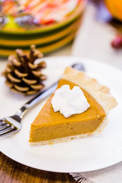 Torta de abóbora — Fotografia de Stock