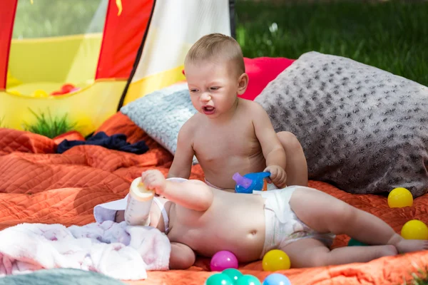 Cute babies — Stock Photo, Image