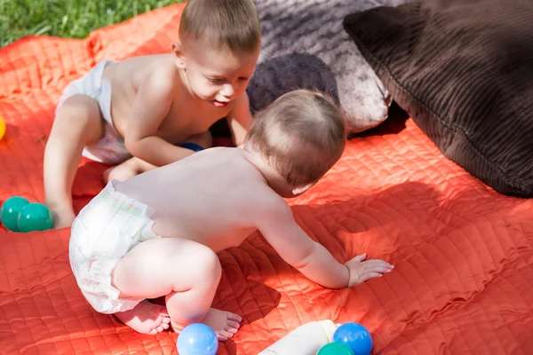 Schattige baby 's — Stockfoto