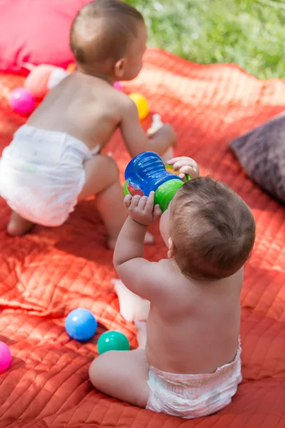 Schattige baby 's — Stockfoto