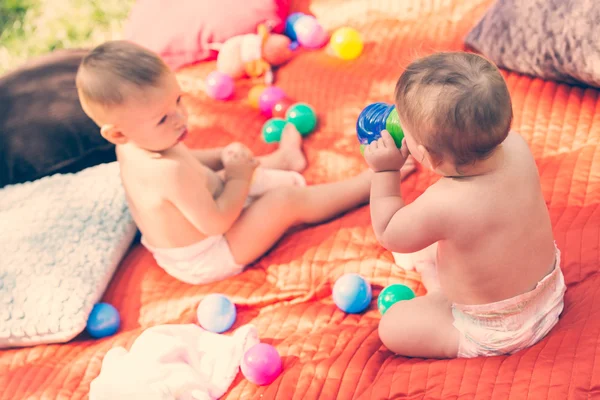 Cute babies — Stock Photo, Image