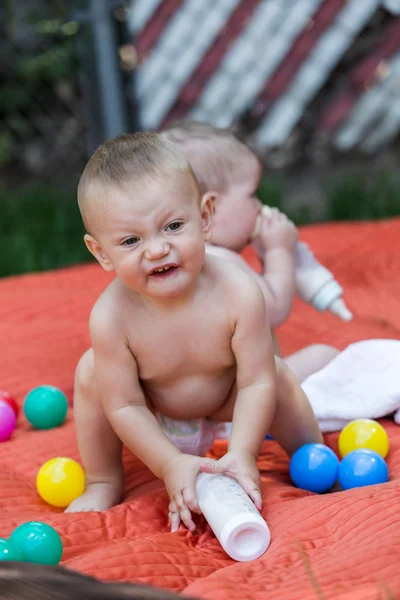 Cute babies — Stock Photo, Image