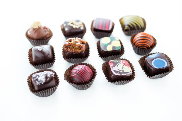 Trufas de chocolate — Foto de Stock