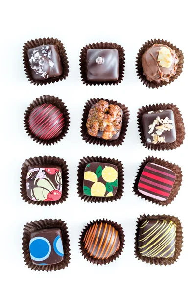 Trufas de chocolate — Foto de Stock