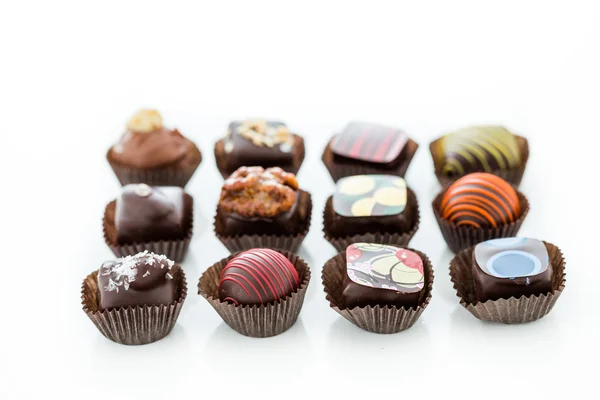 Chocolade truffels — Stockfoto