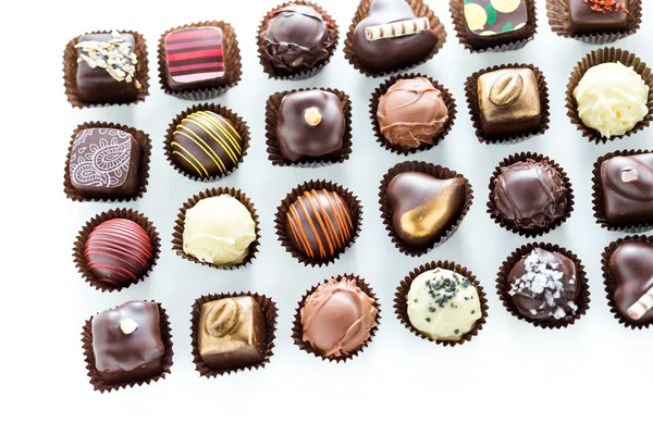 Tartufi di cioccolato — Foto Stock