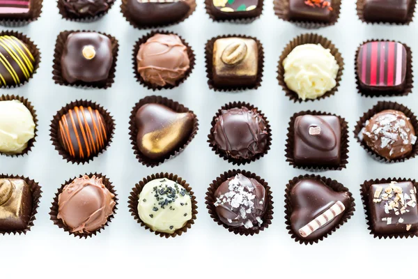 Trufas de chocolate — Foto de Stock