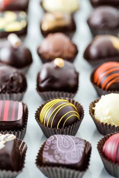 Chocolate truffles — Stock Photo, Image