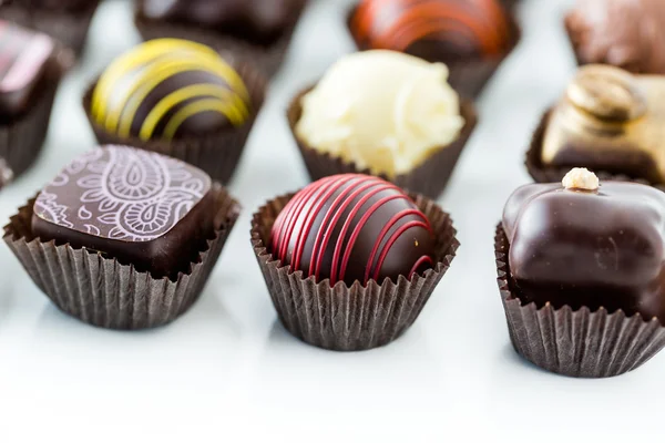 Chocolate truffles — Stock Photo, Image