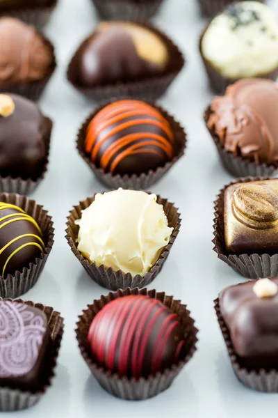 Chocolade truffels — Stockfoto