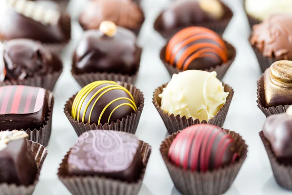 Chocolate truffles — Stock Photo, Image