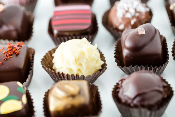 Chocolate truffles — Stock Photo, Image