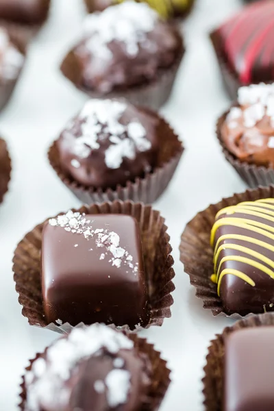 Chocolate truffles — Stock Photo, Image