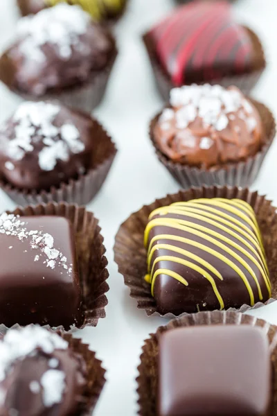 Čokoládové lanýže — Stock fotografie