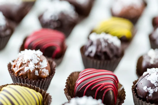 Tartufi di cioccolato — Foto Stock