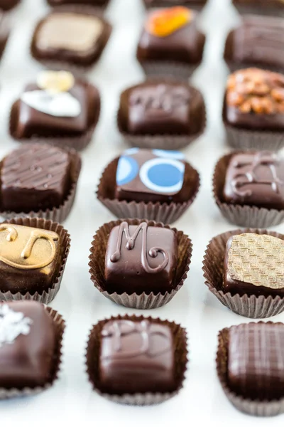 Chocolade truffels — Stockfoto