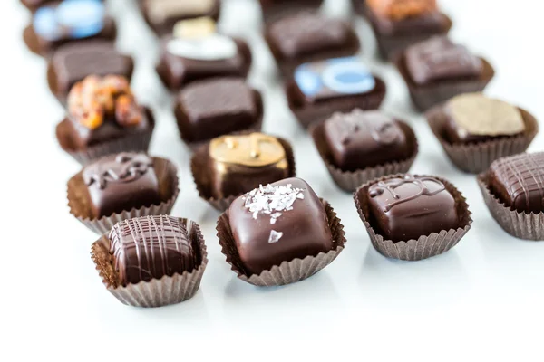 Trufas de chocolate — Foto de Stock