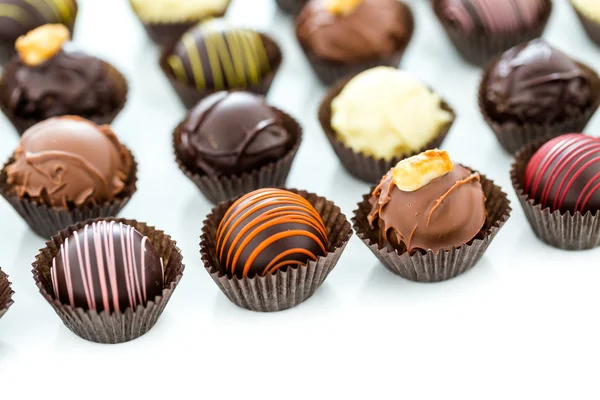 Chocolate truffles — Stock Photo, Image