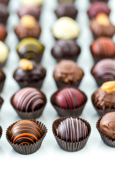 Trufas de chocolate — Foto de Stock