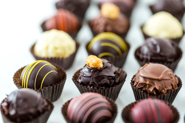 Trufas de chocolate —  Fotos de Stock
