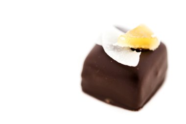 Pina colada truffle
