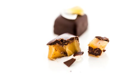 Pina colada truffle