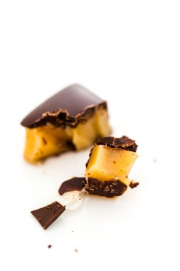 Pina colada truffle