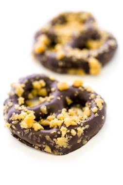 çikolata kaplı simit