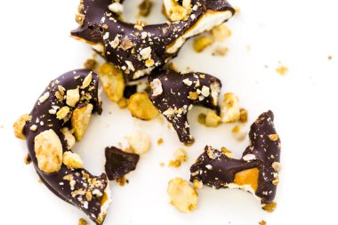 çikolata kaplı simit