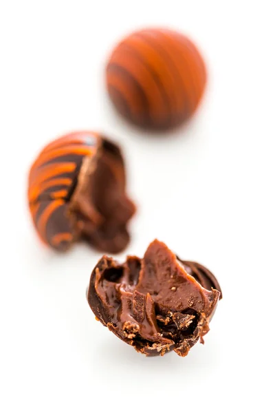 Tartufi di cioccolato — Foto Stock