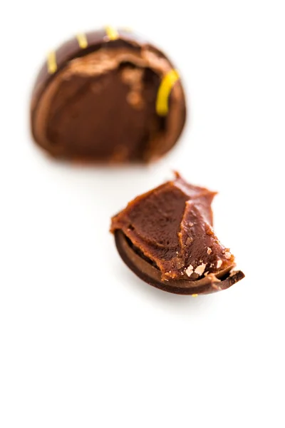 Trufas de chocolate — Fotografia de Stock