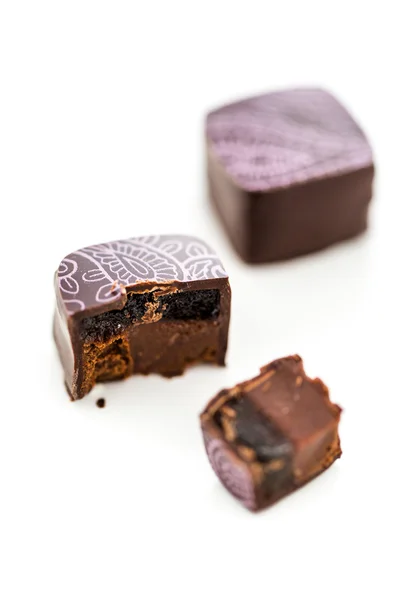 Trufas de chocolate — Foto de Stock