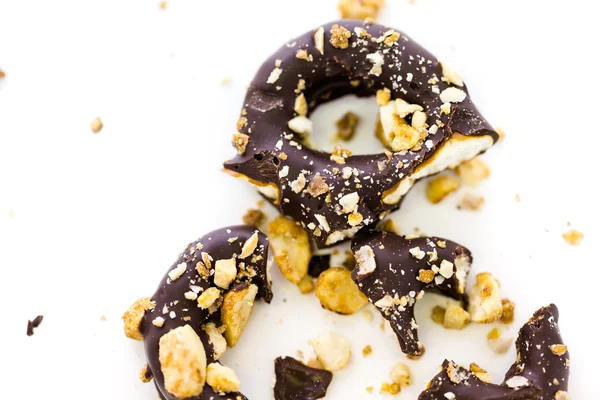 Chocolate covered pretzels — Stock Photo, Image