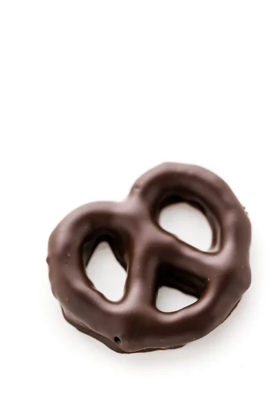 Chocolate Pretzel — Stock Photo, Image