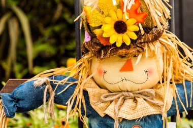 Cadılar Bayramı için korkuluk.