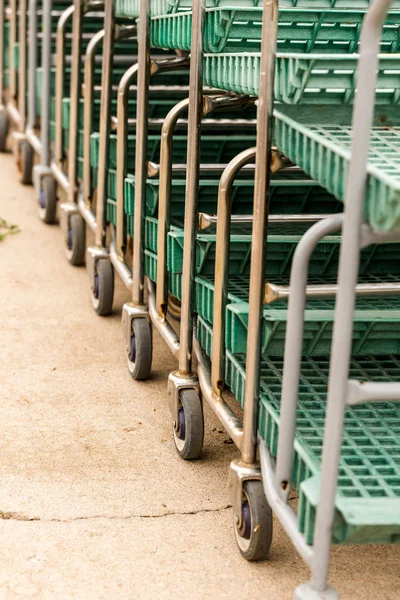 Shopping carts — Stock Photo, Image