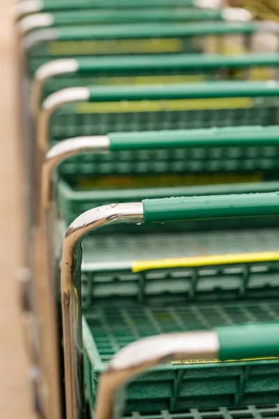 Shopping carts — Stock Photo, Image