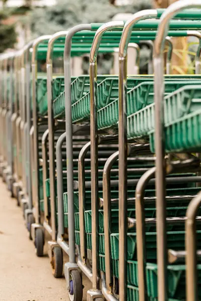 Shopping carts — Stock Photo, Image