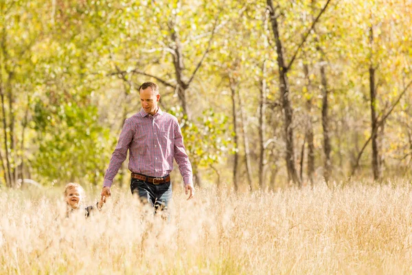 Famiglia. Padre e figlio — Foto Stock