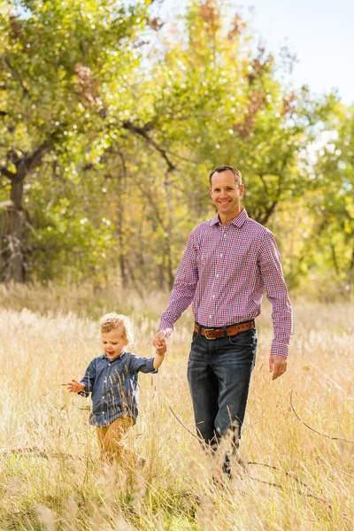 Family. Father and child — Stock Photo, Image