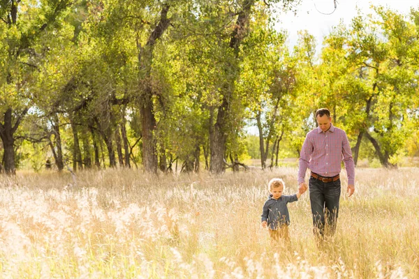 Family. Father and child — Stock Photo, Image