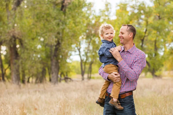 Family. Father and child — Stock Photo, Image